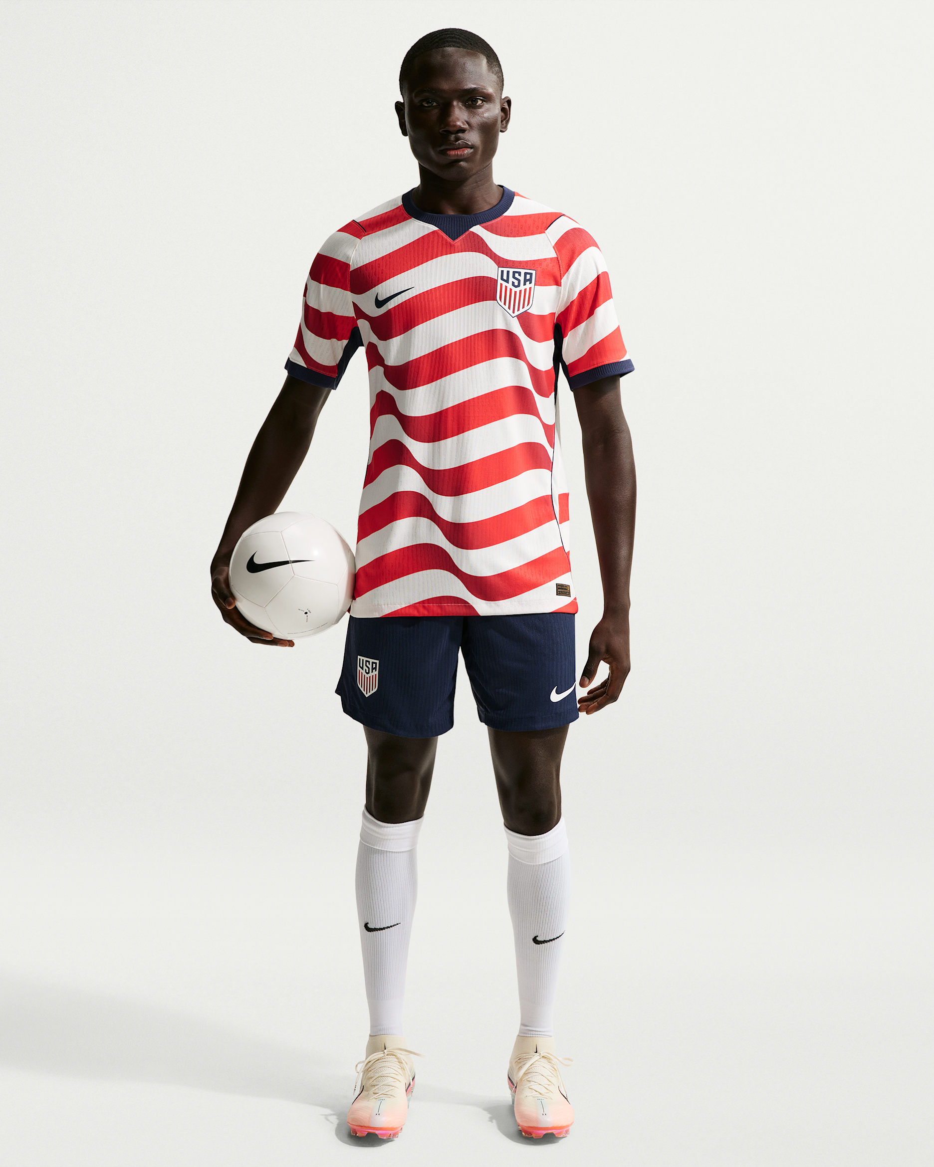 USMNT 2026 Match Home Men's Nike Aero-FIT Soccer Authentic Shorts